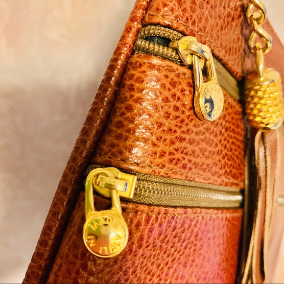 NWOT Romana Moda Italian Leather Crossbody Purse - Picture 4 of 8